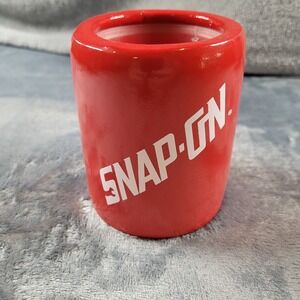 Snap-on Tools Kool Kan Red Can Cooler Insulated Drink Holder Made in USA Vintage